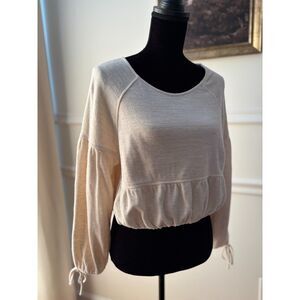 Aerie Women's Cream Shirt XS